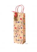 [13631568000] Geschenktüten 'Wildblüten' 120x360x85 mm 